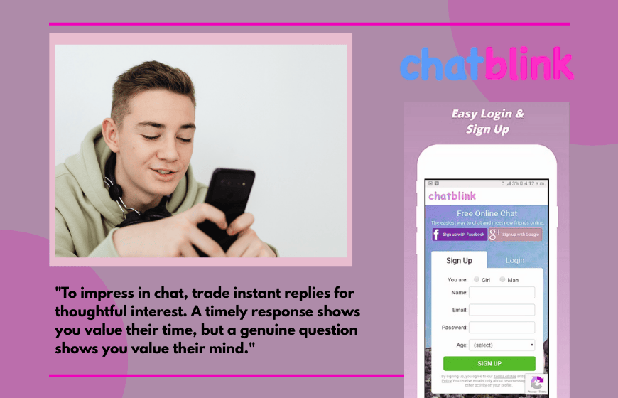 Impress in Chat with Smart Communication