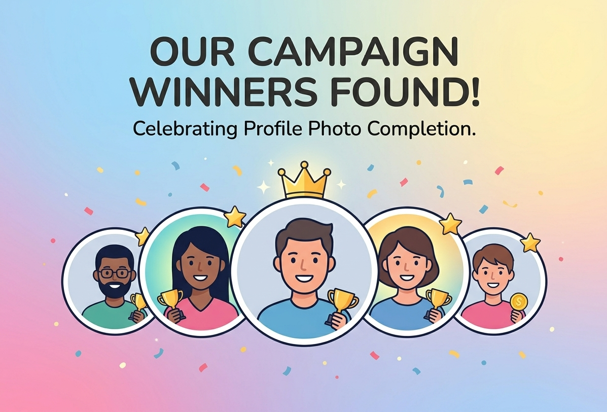 Our Profile Photo CampaignWinners Are Here!