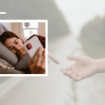 A girl having a Long-Distance Relationship Communication