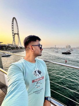 Sourabh Adhya, 25, United Arab Emirates