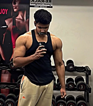 Advay, 24, India
